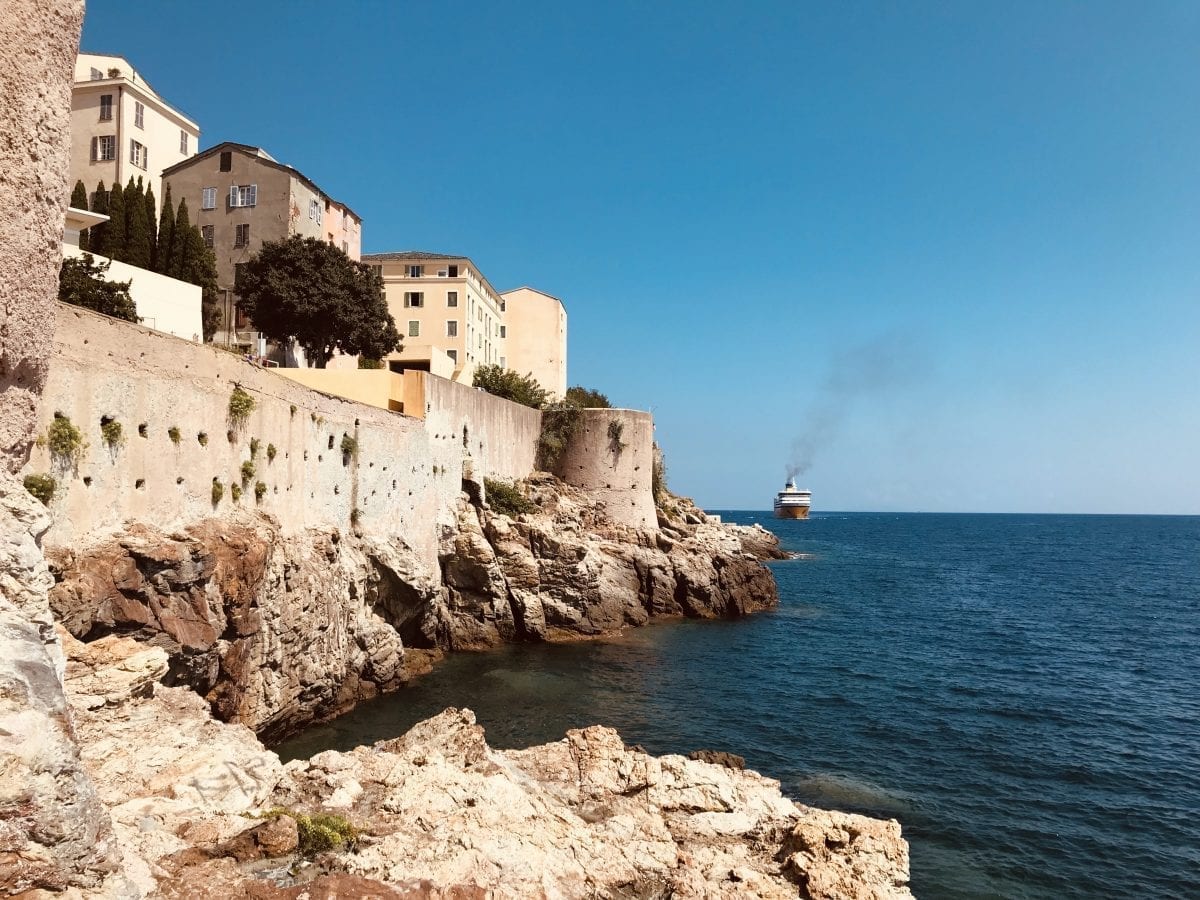 les remparts de bastia