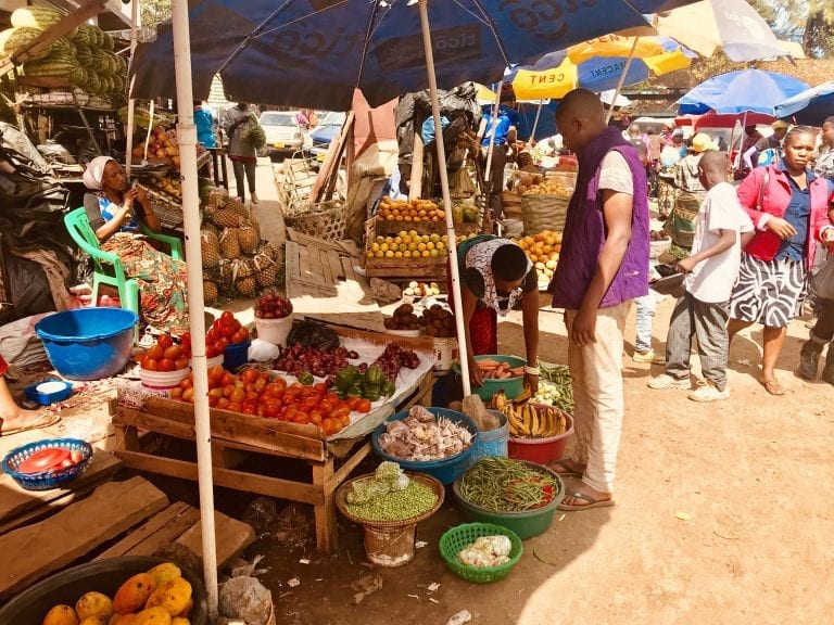 Arusha central market