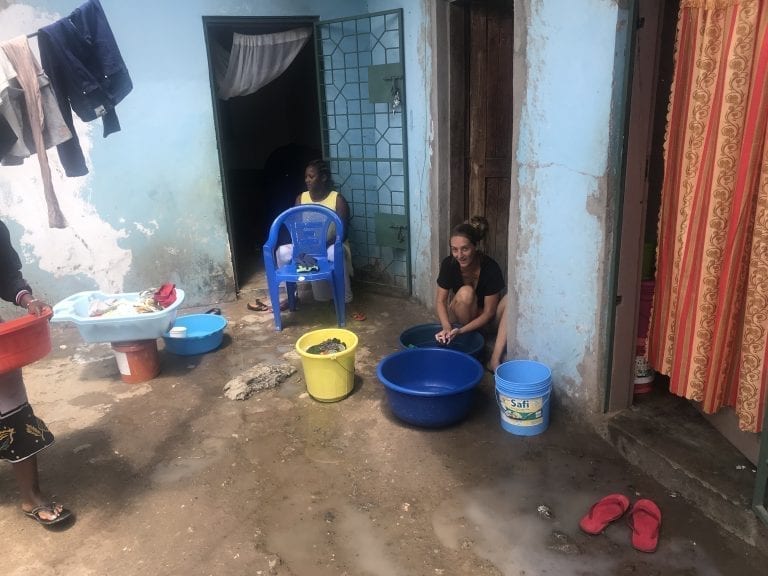 Washing time