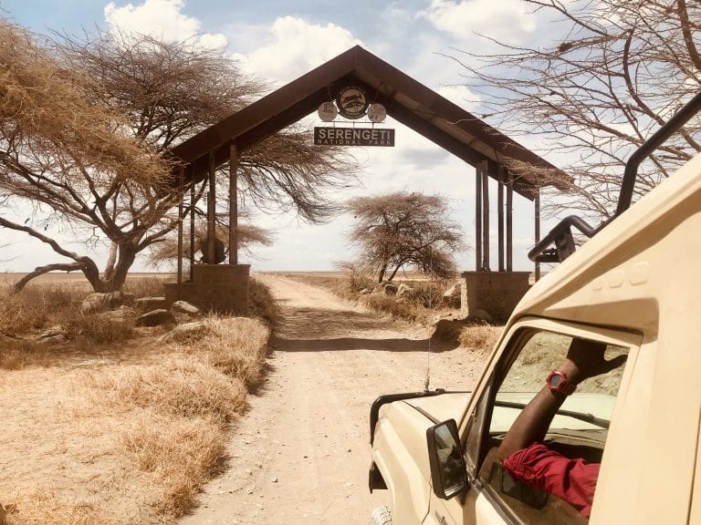 Serengeti entrance
