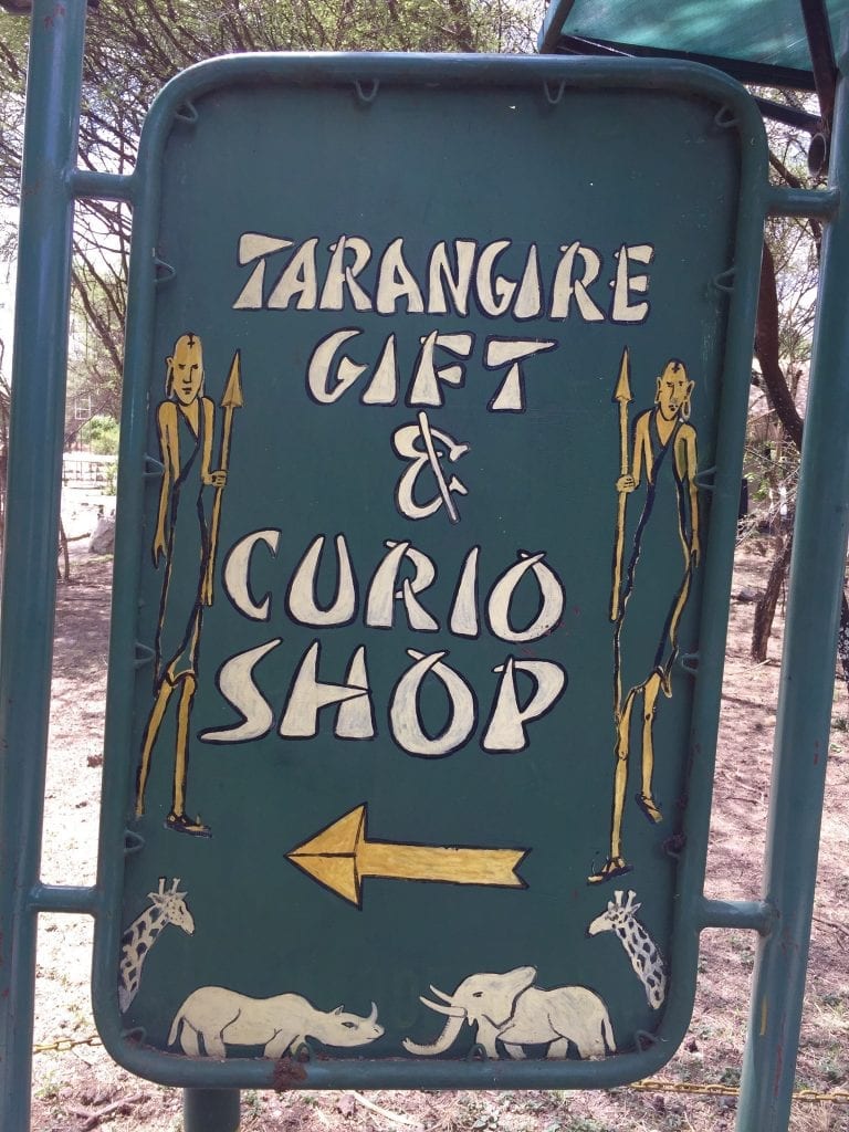 Tarangire entrance