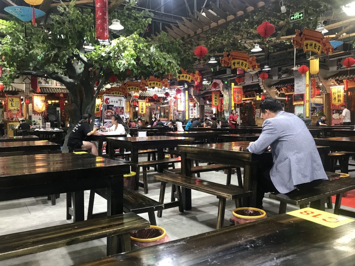 Zhangye Food court